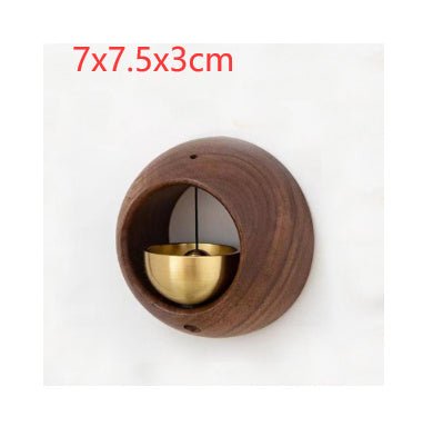 #Black Walnut Suction Door Copper Bell# - #Mobyflex#