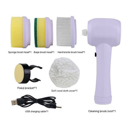 Electric Cleaning Brush - Multi-Purpose Rechargeable Scrubber-Mobyflex