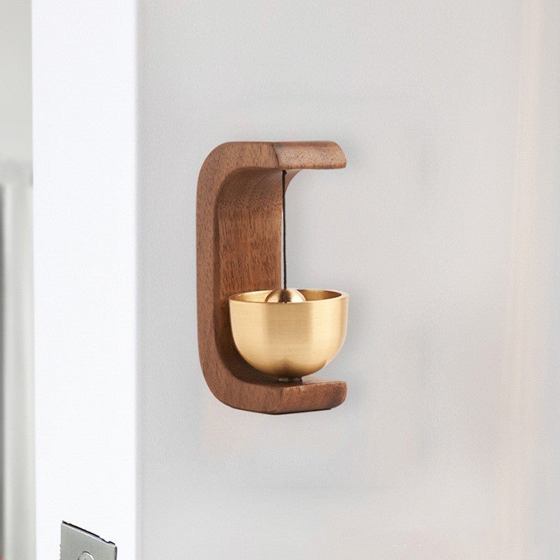 #Black Walnut Suction Door Copper Bell# - #Mobyflex#