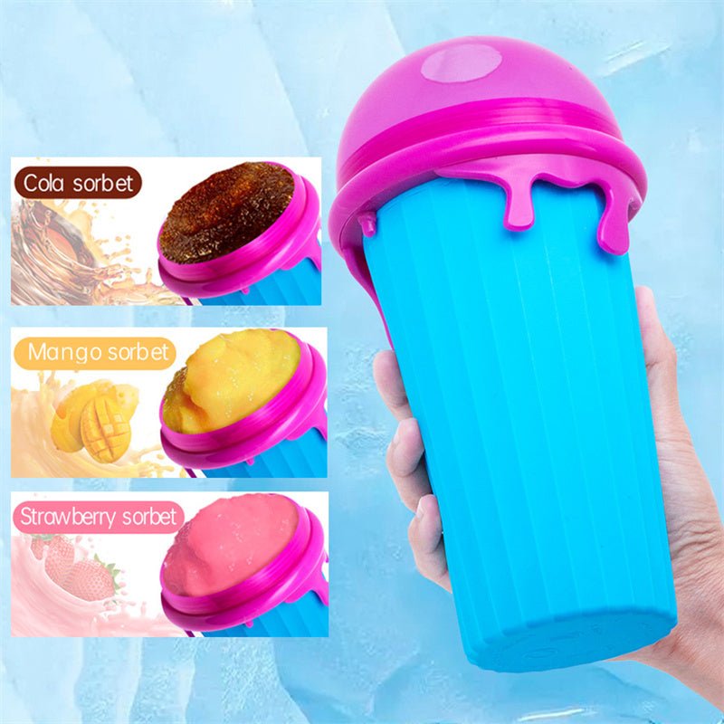 500ml Quick-Freeze Slushy Maker Cup – DIY Smoothies & Juices