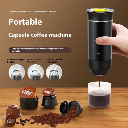 #Portable 3-in-1 Espresso Maker – USB Charging# - #Mobyflex#