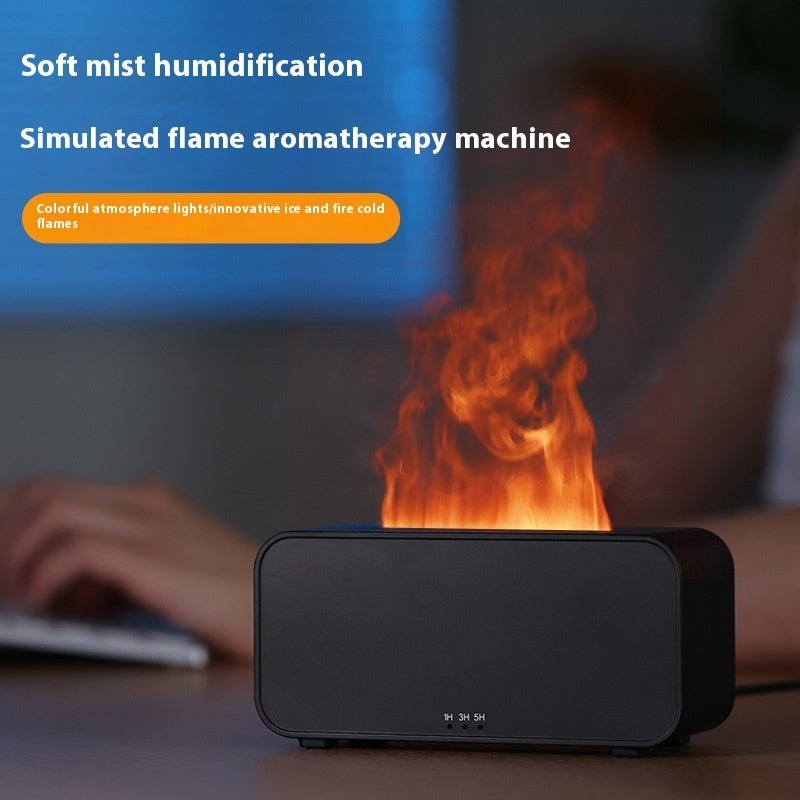 USB Aroma Diffuser Flame Humidifier Aromatherapy &Air Spray - Mobyflex