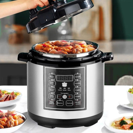 5L Multi-Function Pressure Cooker with Timer - Mobyflex