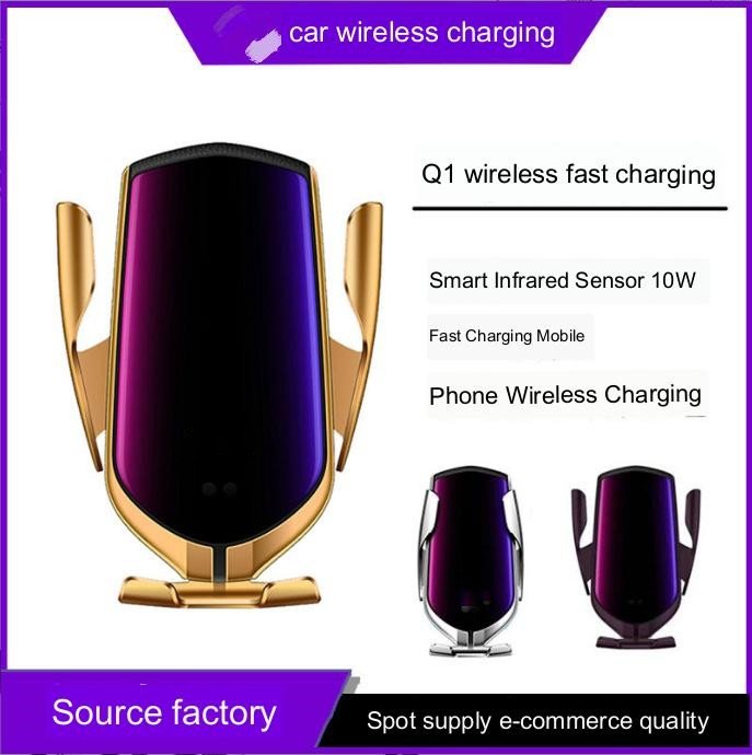 10W Car Wireless Charger & Phone Holder S5 - Mobyflex