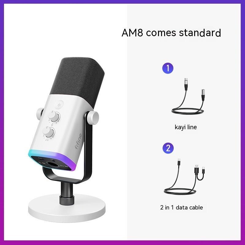 Dynamic Noise Reduction Multifunctional Microphone - Mobyflex