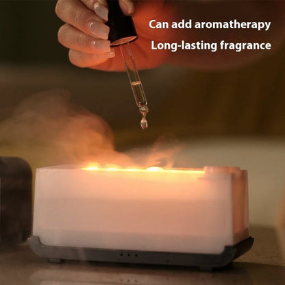 USB Aroma Diffuser Flame Humidifier Aromatherapy &Air Spray - Mobyflex