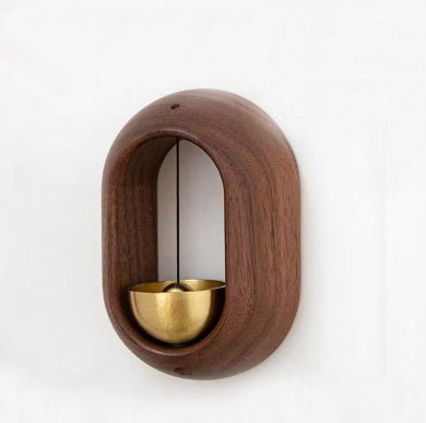 #Black Walnut Suction Door Copper Bell# - #Mobyflex#